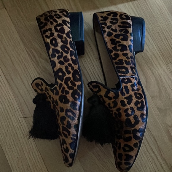 SCHUTZ Leopard Loafers size 9B - Picture 5 of 12